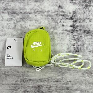 NWT - Nike Air Lanyard‎ Pouch Yellow-Green with White Logo